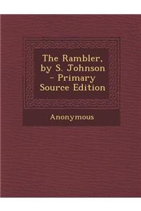 The Rambler, by S. Johnson