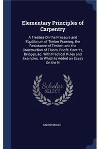 Elementary Principles of Carpentry