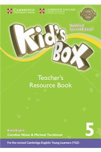 Kid's Box Level 5 Teacher's Resource Book with Online Audio British English