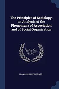THE PRINCIPLES OF SOCIOLOGY; AN ANALYSIS