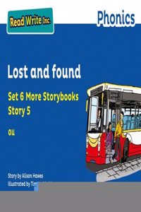 Read Write Inc. Phonics: Blue Set 6A Storybook 5 Lost and found