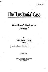 The Lusitania Case