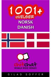 1001+ øvelser norsk - Danish