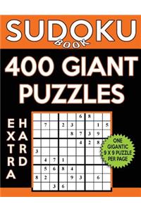 Sudoku Book 400 Extra Hard GIANT Puzzles