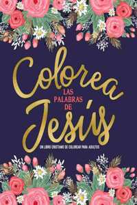 Colorea las palabras de Jesús