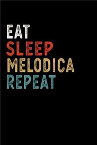 Eat Sleep Melodica Repeat Funny Musical Instrument Gift Idea