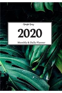 2020 Planner Daily and Monthly