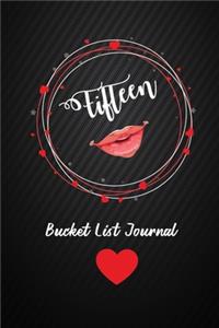 Fifteen Bucket List Journal