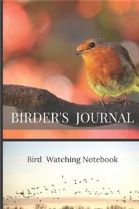 Birder's Journal - Bird Watching Notebook