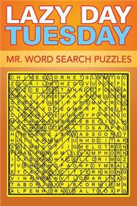 Lazy Day Tuesday: Mr. Word Search Puzzles