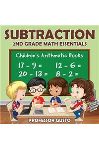 Subtraction 2Nd Grade Math Essentials Children's Arithmetic Books