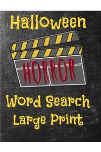 Halloween Horror Word Search