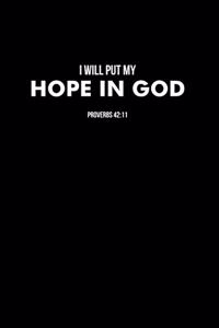 I Will Put My Hope In God