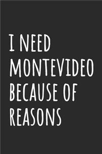 I Need Montevideo Because Of Reasons