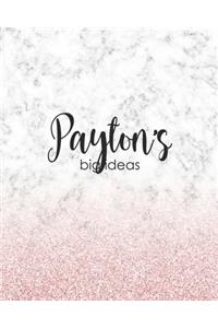 Payton's Big Ideas