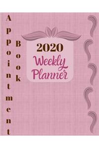 2020 Appointment Book, Weekly Planner