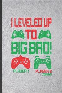 I Leveled Up to Big Bro Player 1 Player 2 Joining
