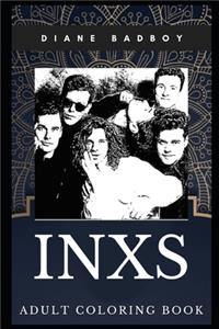 INXS Adult Coloring Book