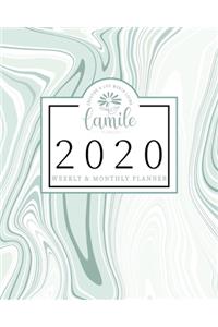 2020 Weekly & Monthly Planner