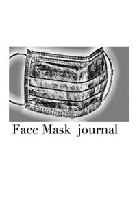 Face Mask themed Blank Journal sir Michael designer