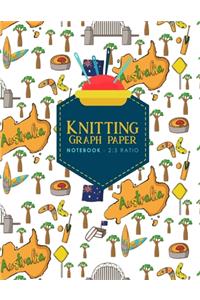Knitting Graph Paper Notebook - 2