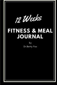 12 Weeks Fitness & Meal Journal