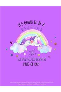 Rainbows and Unicorns Notebook