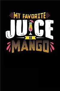 My Favorite Juice Is Mango
