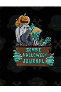 Zombie Halloween Journal
