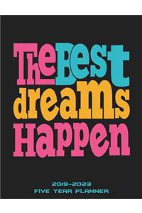 2019-2023 Five Year Planner
