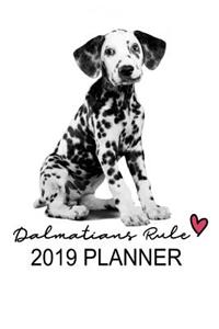 Dalmatians Rule 2019 Planner
