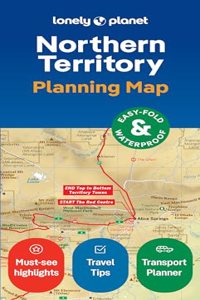 Lonely Planet Northern Territory Planning Map