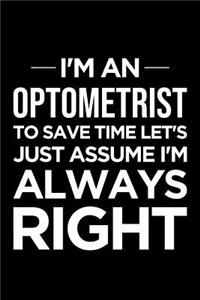 Optometrist Notebook