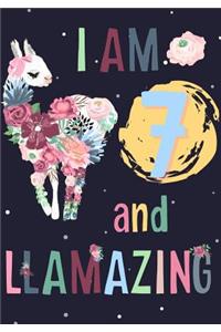 I Am 7 and Llamazing