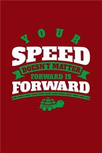 Your Speed Doesn't Matter Forward Is Forward