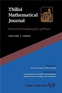 Tbilisi Mathematical Journal. Volume 1 (2008)