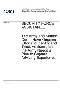 Security force assistance