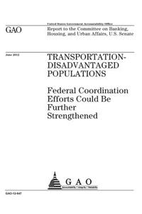 Transportation-disadvantaged populations