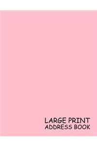 Large Print Address Book