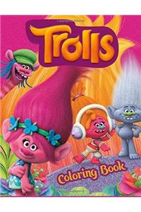 Trolls Coloring Book: Coloring Book for Kids and Adults with Fun, Easy, and Relaxing Coloring Pages