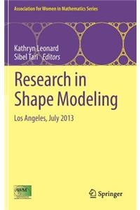 Research in Shape Modeling