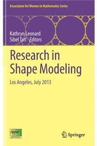 Research in Shape Modeling