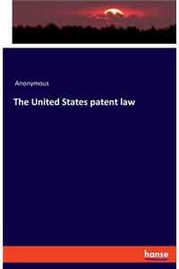 United States patent law