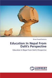 Education In Nepal From Dalit's Perspective
