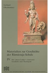 Materialien Zur Geschichte Der Ramanuja-Schule