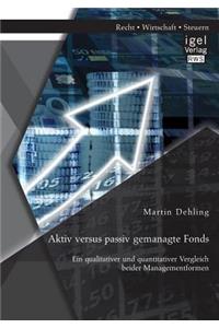 Aktiv versus passiv gemanagte Fonds