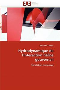Hydrodynamique de l'Interaction Hélice Gouvernail