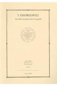 Atti Della Accademia Dei Georgofili. I Georgofili