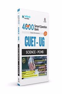 Testbook CUET Science PCMB Chapter Wise 4000 MCQ Questions- New Pattern
