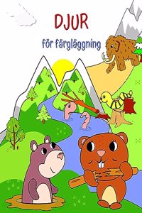 Djur för färgläggning